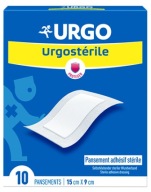URGOSTREILE samolepiaci obväz 9x15 cm 10 ks