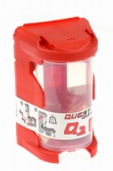 Q2 QuestSystem Organizér kontajnerov pre dielňu Červený
