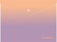 CoolPack obálka A4 s patentným uzáverom Gradient berry