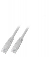 UTP kat.6 prepojovací kábel šedý 1m PVC PC-6UTPPVC-GY1
