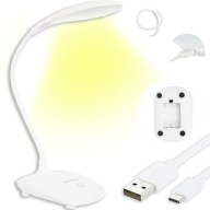 LED ŠKOLSKÁ NOČNÁ STOLNÁ LAMPA NA USB STOL