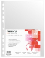 Rukávy na dokumenty z hladkého krištáľu OFFICE
