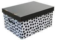 DEKORATÍVNA KARTÓNOVÁ KRABIČKA 35x26x21 DALMATIAN