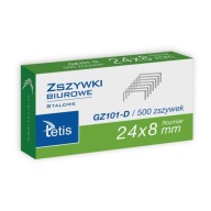 KANCELÁRSKA ZOŠÍVAČKA TETIS 24/8 1000 KS OCEL