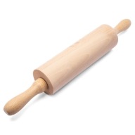 Ekologický, otočný, pohyblivý drevený valček na cesto