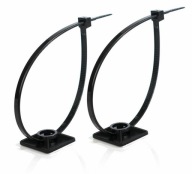 DRŽIAK UPEVŇOVACIEHO KÁBLA ČIERNA 20x20MM 100 KS A.31.02020