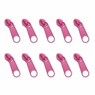 Bežec na špirálové zipsy 5mm 10ks FUCHSIA RUŽOVÁ
