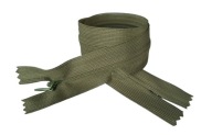 KRYTÝ Zips, NEODDELITEĽNÁ SIEŤ #3 40cm ZELENÁ