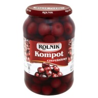 Višňový kompót Rolník 900ml