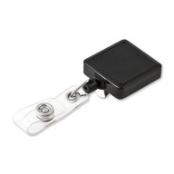 KEY-BAK Retract-A-Badge ID Square with Clip