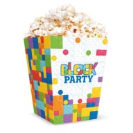 POPCORN KRABIČKY SLADKOSTI bloky 6 ks k narodeninám detí