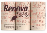 Toaletný papier Renova Love&action 12 roliek