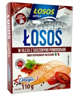 Losos v oleji so sušenými paradajkami 115g Losos