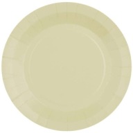 DEKORATÍVNE PAPIEROVÉ TANIERE farebné IVORY x10