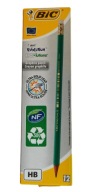 BIC Evolution 12-dielne ecolutions HB ceruzky s gumou