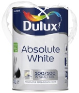 Dulux Absolútna biela farba na steny a stropy 1L