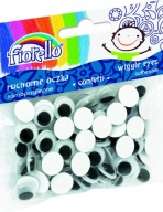 Konfetové flitre Moving Eyes Fiorello 12mm 80ks