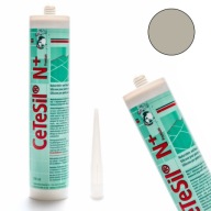 Sanitárny silikón NEUTRÁLNY ŠEDÝ univerzálny elastický tmel