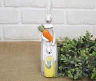 Keramická figúrka HARE matka a dcéra 22 cm