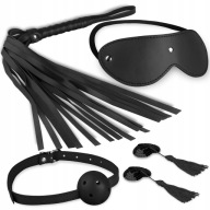 Sexuálne pomôcky BDSM Gag Set Whip Mask