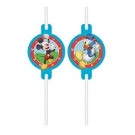 MICKEY MOUSE SLAMKY S NARODENINOVÝM MEDAILÓNOM 4 KS.