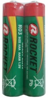 2x Rocket Heavy Duty AAA R03 R3 Batéria blister