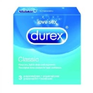 Durex Classic kondómy 3 ks.