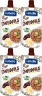 Lubella Mousse Ovsené vločky kakaový banán 100g x 4