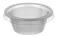 Loď na PP omáčku s vekom 50 ml, 50 súprav