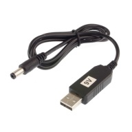 Kábel s meničom 5V na 9V, DC Jack 2,1x5,5