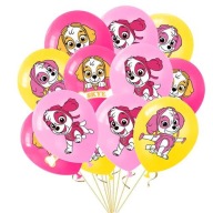 Latexové balóniky Paw Patrol Sky, 6 ks