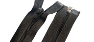 ŠPIRÁLOVÝ Zips 200cm - ČIERNA