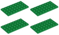 LEGO 3035 TANIER 4x8 zelený NOVINKA (20g) 4 ks.