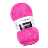 YarnArt Jeans Plus 42 Amaranth