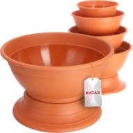 CINTORINOVÝ KVETINÁČ NÁHROBKOVÁ MISKA PLASTOVÝ KRYT TRÁVNIK 22cm