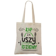 EKO nákupná taška - chyťte sa za uši a ideme!