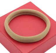 RUBA NA VLASY, VEĽKÁ LYCRA, 7 CM, BÉŽOVÁ