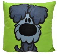Malý vankúšik SOFT Pes PIP JASIEK zelený 30x30