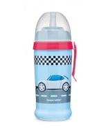 CANPOL Nerozlievacia fľaša so silikónovou hadičkou, 350 ml