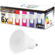 6x GU10 LED 5W HALOGEN MASTER LED žiarovka