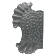 ĽAVÁ DOSKA BEZ OTVOROV KOVANÉ PRVKY 63.117 H275XL160 3MM