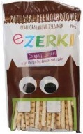 Ezerki biele grahamové tyčinky so sezamom bez soli