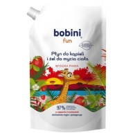 BOBINI Pena do kúpeľa a prací gél pre deti 2v1