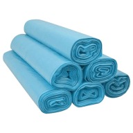 Vrecia na odpadky 60L 50ks LDPE MODRÉ SILNÉ