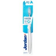 JORDAN TARGET WHITE bieliaca zubná kefka SOFT soft 1 ks.