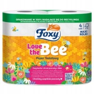 FOXY Love The Bee toaletný papier 4 ks