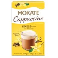 Mokate Cappuccino Vanilka 20gx8 kartón