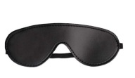 BLACK KOŽENÁ BDSM OČNÁ MASKA