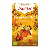 YOGI TEA Pumpkin Chai tekvicový čaj so zázvorom a škoricou 17 vrecúšok