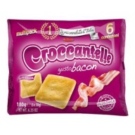 CROCCANTELLE gusto slaninkové multipack krekry s príchuťou slaniny 180g